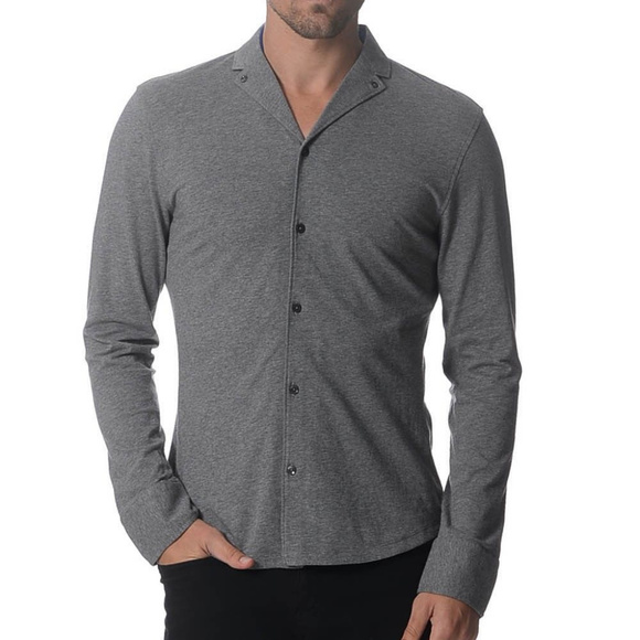 Kit and Ace Other - Kit and Ace Men's "Top Notch Collar Button-up' LS